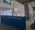 Ligne en verre isolante remplissante de taille de double vitrage de gaz en verre enorme de machine
