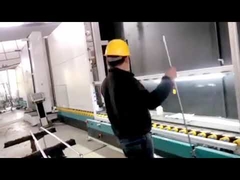 Chaîne de fabrication en verre isolante
