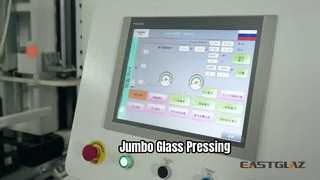 Regarder : Vitrine de scellage gonflable à économie d'énergie en verre isolant à double plaque de taille géante