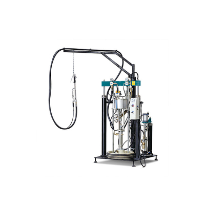 Machine de propagation de mastic de deux pompes pour le cachetage de traitement en verre isolé