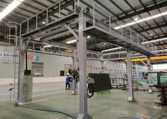 Machine de déchargement automatique de portique de la charge 800kg pour la machine en verre isolante