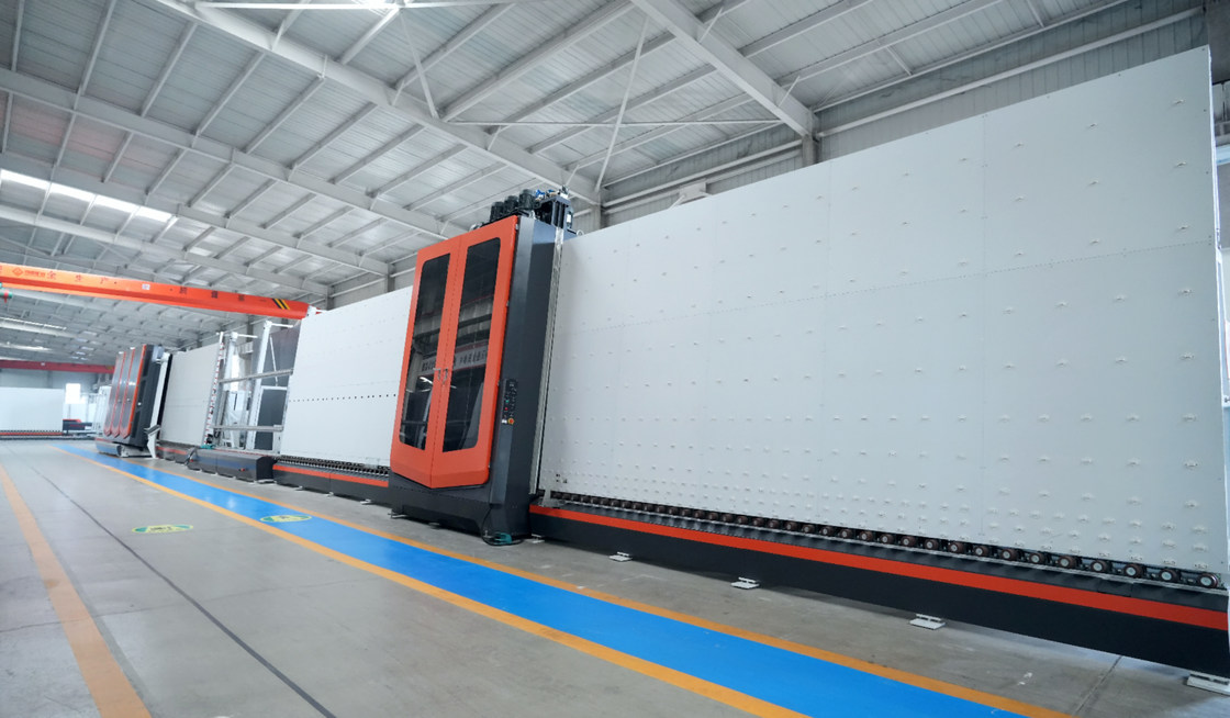 Chaîne de production en verre isolante de double vitrage taille enorme 3300*7000mm