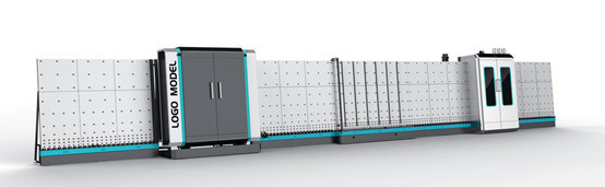 Le PLC commandent la chaîne de production en verre isolante pour le double verre, verre triple