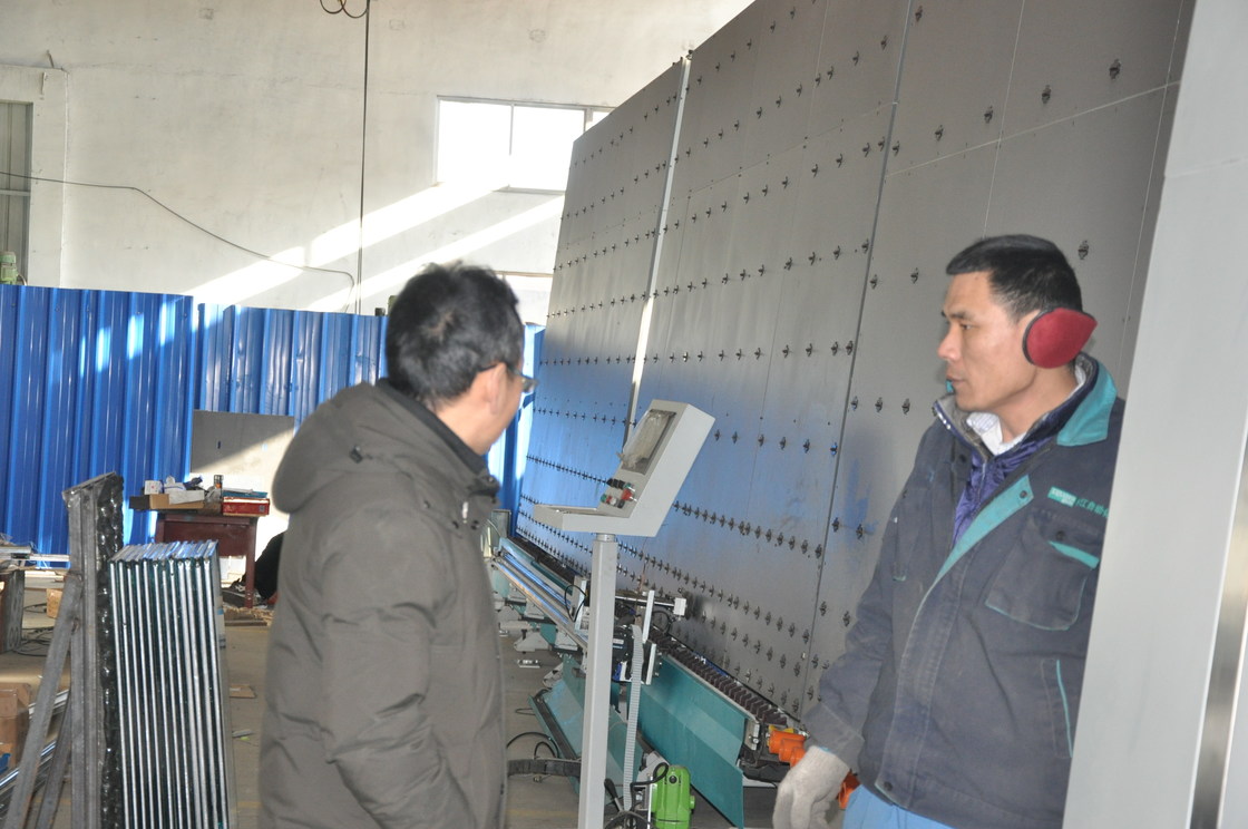 La production à la machine en verre de nettoyage de machine de développement de double-couche efficace et de séchage rayent