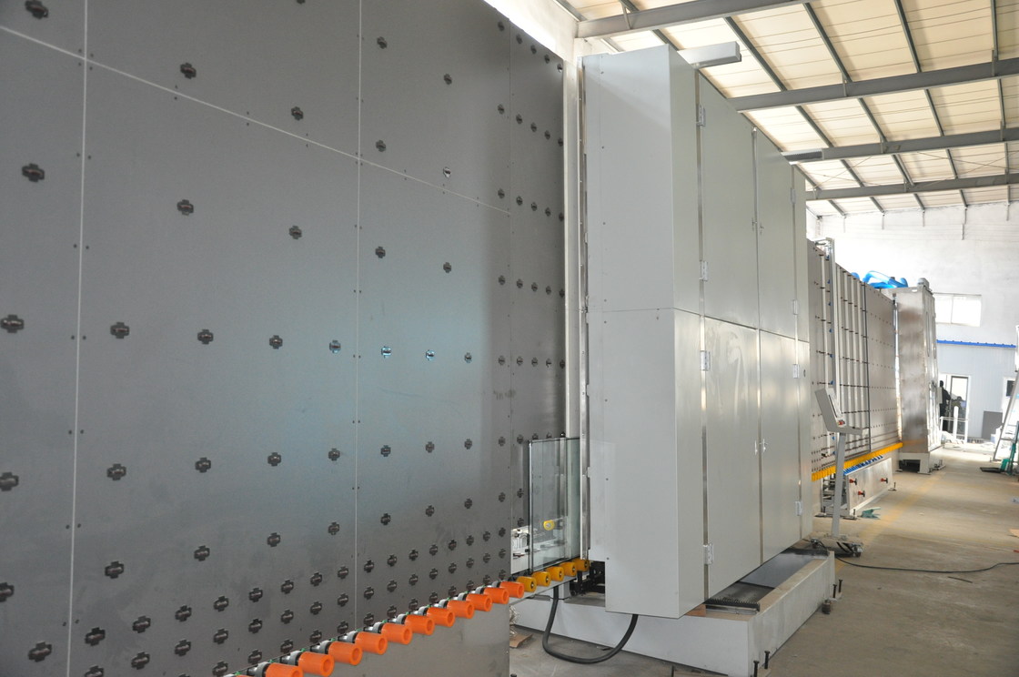 La production à la machine en verre de nettoyage de machine de développement de double-couche efficace et de séchage rayent