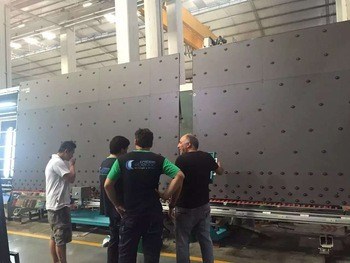 Robot complètement automatique de cachetage pour le verre en verre et formé de traitement et fait un pas isolant en verre