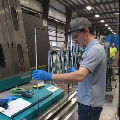 chaîne de production isolante de machine à laver d'équipement industriel en verre 6m/min