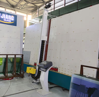 chaîne de production en verre isolante d'éléphant de 60mm machine à laver en verre verticale